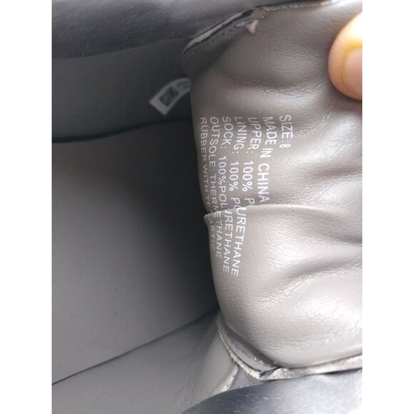 American Eagle Women's Size 8 Silver Glitter Sneaker Sparkle Metallic Lace Up - Picture 8 of 10